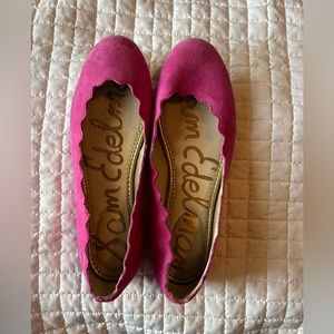 Pink Sam Edelman flats. Size 9.5